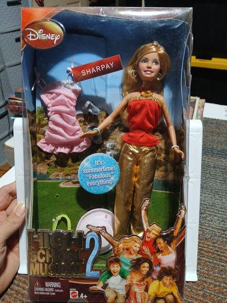 2007 Disney High School Musical 2 Sharpay Summer Doll ACCESSORIES LOOSE IN BOX