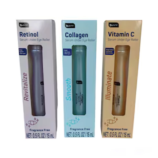 B Pure Retinol Serum Under Eye Roller, 0.5 oz.