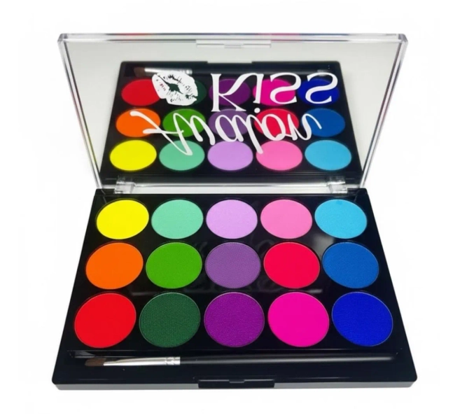 Water Activated Eyeliner| Face Paint Palette | Graphic Liner |Body Art Makeup Vol.1