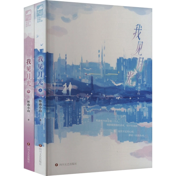 Ich Sehe Die Mondnacht (Komplett Zwei Bände) Echtes Buch, Chinesische Version