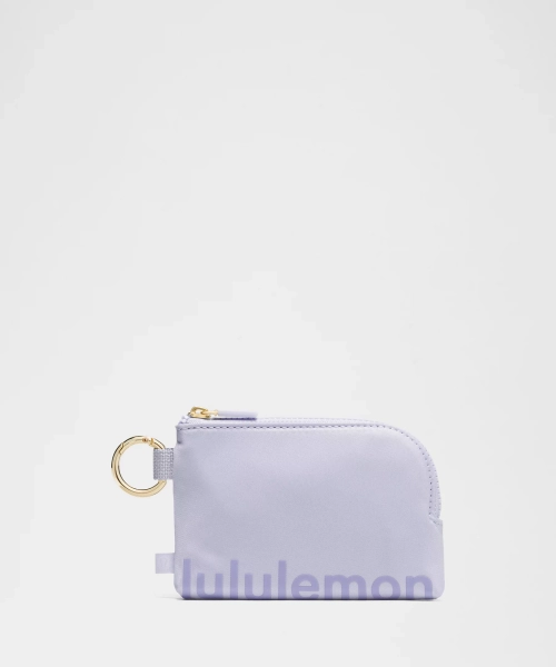 Clippable Card Pouch - Serene Blue/Dusty Lilac - ONE SIZE
