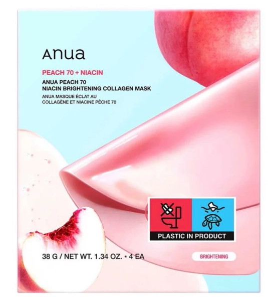Anua Peach 70 Niacin Brightening Collagen Mask 4 Pack
https://www.boots.com/anua-peach-70-niacin-brightening-collagen-mask-4-pack-10363667 - Google Search