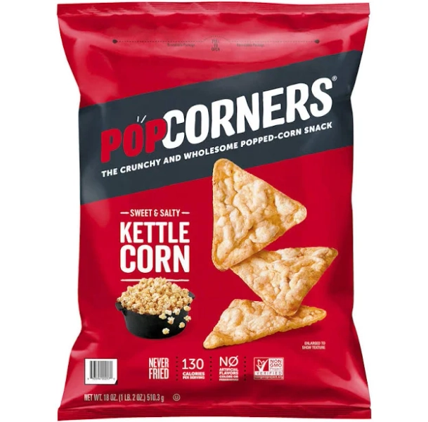 Popcorners Sweet & Salty Kettle Corn Chips