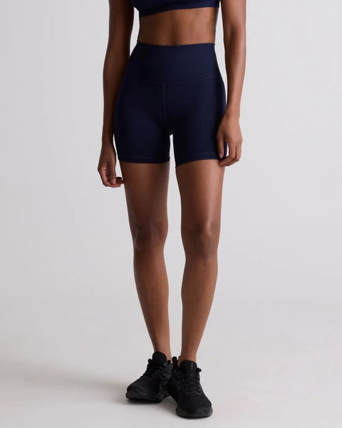 Power-Up High-Rise Training Shorts in Espresso