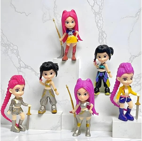 Kpop Demon Hunter Doll Set, 6pcs/Set Personalized Hunters Figures, Unique Gifts