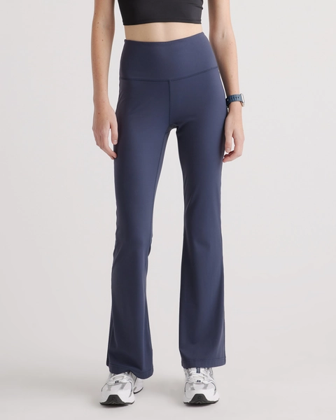 Ultra-Form High-Rise Flared Pants in Navy