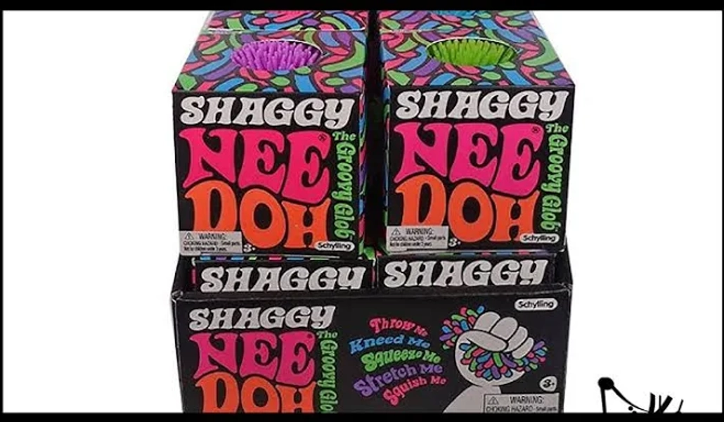 NeeDoh Shaggy Soft Doh Filled Stretch Ball