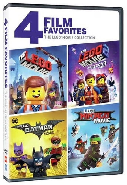 LEGO Movie 4-Film Collection DVD 2-Disc Kids & Family PG - Walmart.com