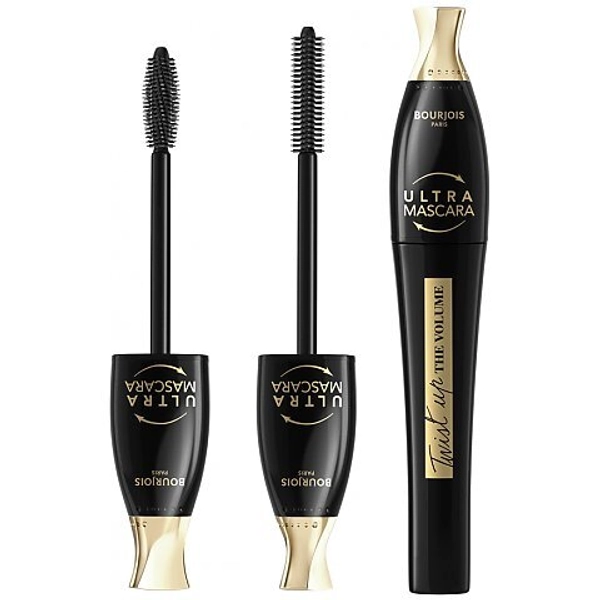 Bourjois Mascara Twist Up The Volume Tusz do rzęs 8ml 01 Ultra Black - Perfumeria Dolce.pl