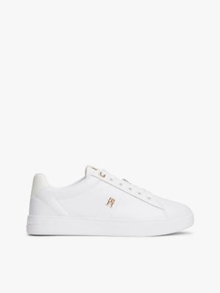 Leather Court Sneaker | Tommy Hilfiger