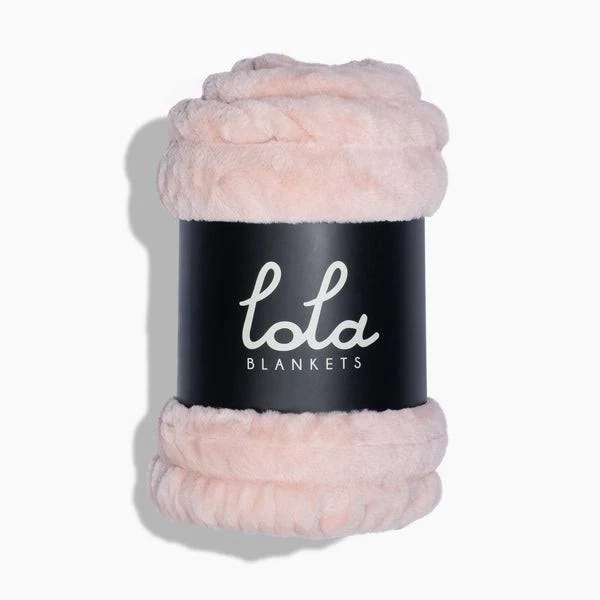 lola blankets Blush Pink Life-Changing Softness