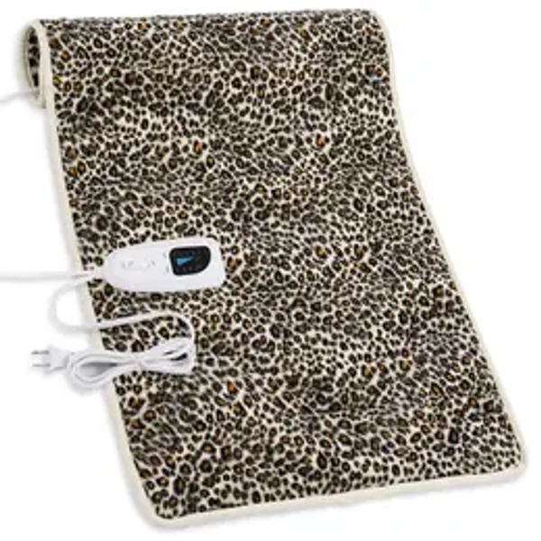 Heating pad, 40  x 20 inches,  33  x 17 inches, 24  x 12 inches,with 6 temperature levels and 4 time settings, portable, heated back, neck, shoulders, and legs, machine washable, perfect holiday gift for men and women. Multifunctional Blanket