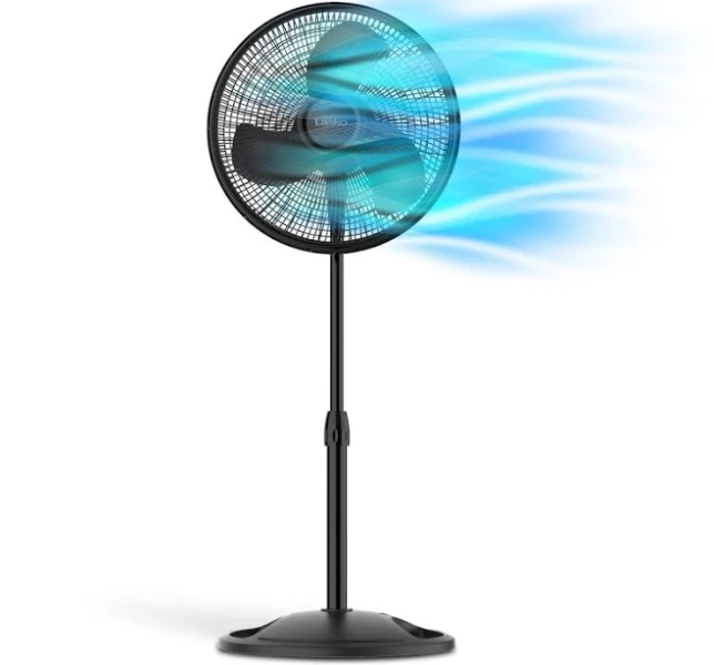 Lasko 3-Speed Oscillating Pedestal Fan