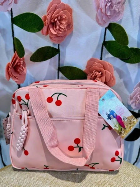 Chic & Chap Pink Cherry Lunch Box