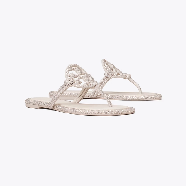 Miller Pavé Knotted Sandal: Women's Designer Sandals | Tory Burch
