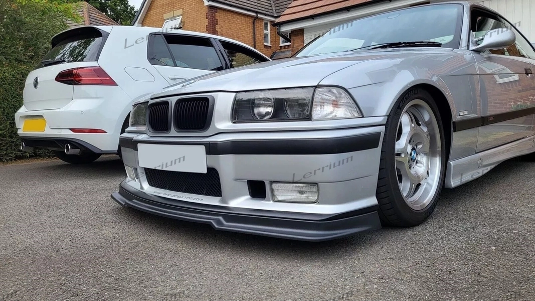 BMW E36 M3 front lip spoiler abs plastic matt, E36 M3 front splitter
