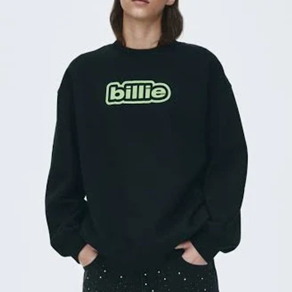 H&M Ladies Oversized Sweatshirt with Billie Eilish Motif