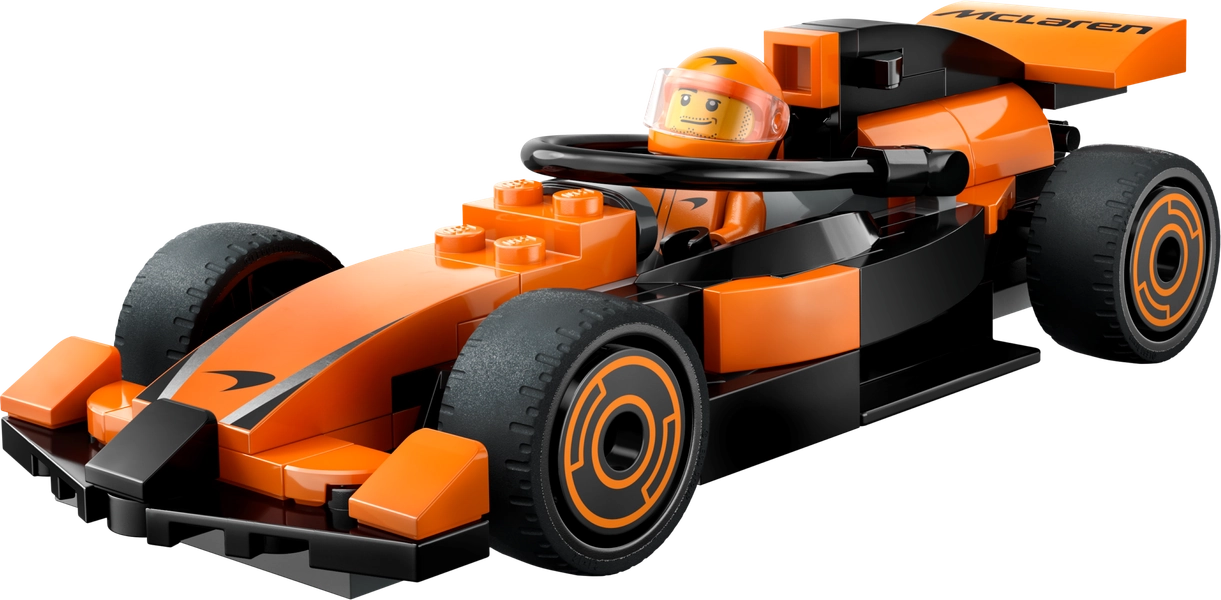 F1® Driver with McLaren Race Car