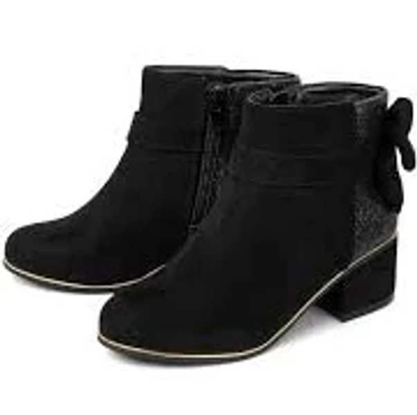 The Children's Place Girls Glitter Bow Booties