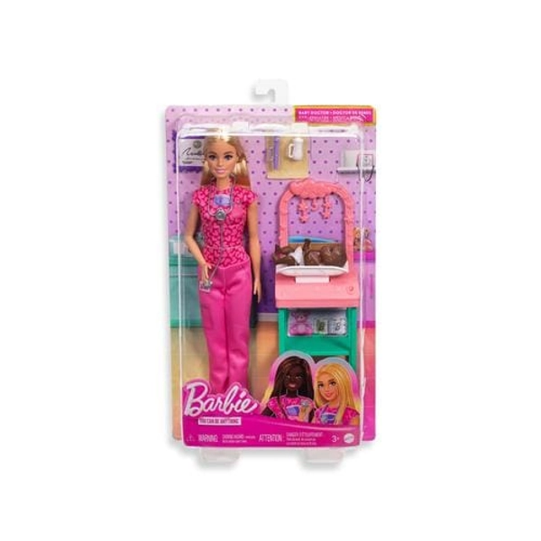 Barbie Nurturing Baby Doctor Playset