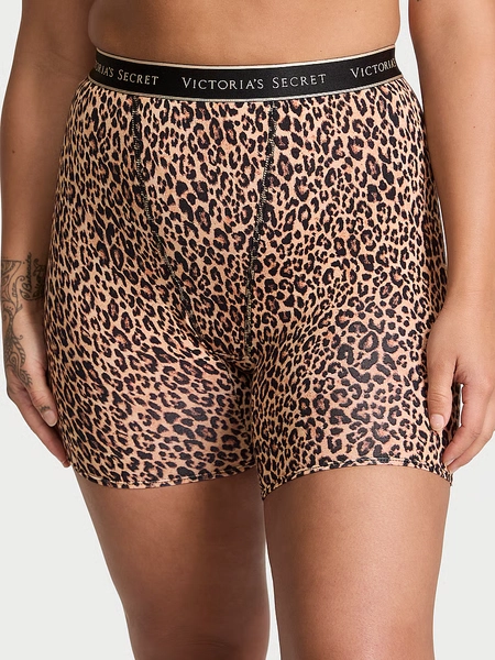 Logo Cotton High-Waist Boxer Brief