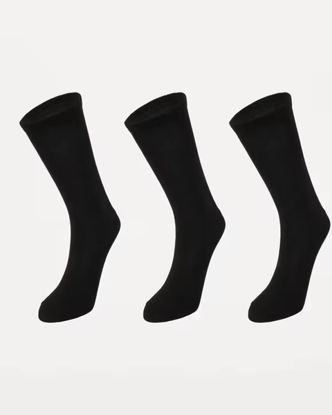 3 Pack Crew Socks Size 9-11