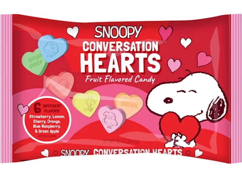 Peanuts Conversation Hearts Valentine Candy