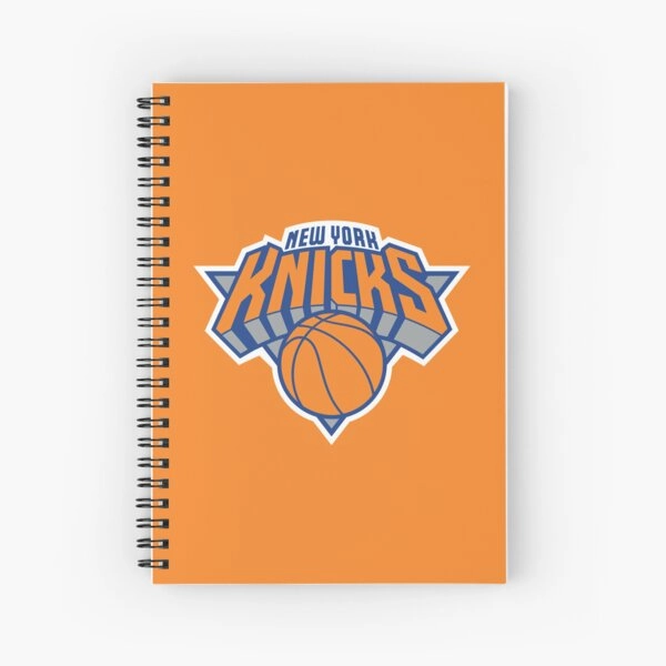 Retro NYC Sports Fan Art | New York Knicks Basketball Logo Style Design Journal