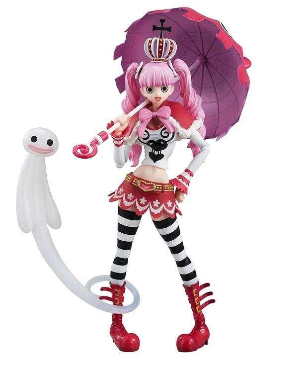 Amazon.com: Megahouse Onepiece: Perona Past Blue Variable Action Hero Action Figure : Toys & Games