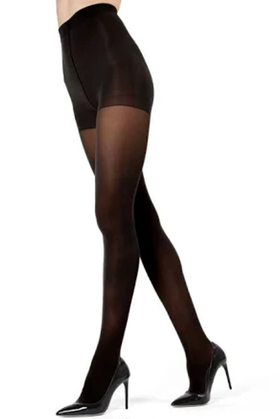 MeMoi Women's Perfectly Opaque Control Top Tights