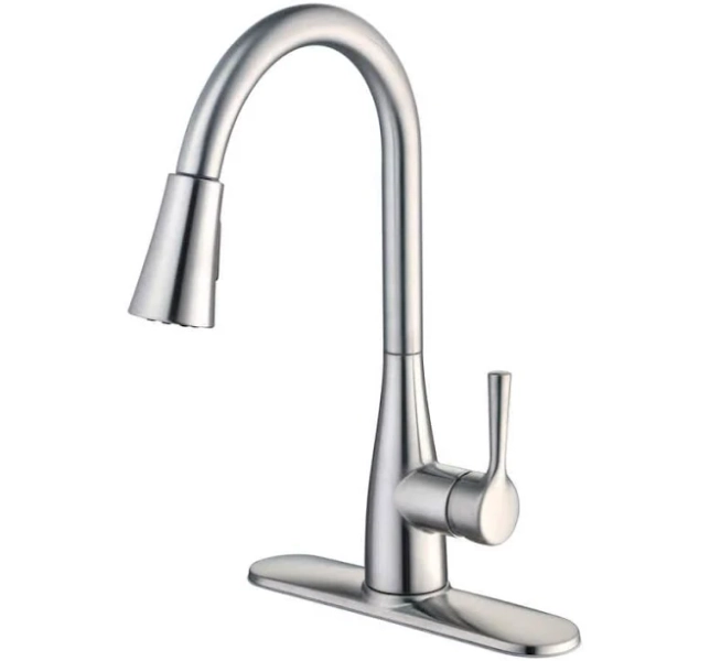 Glacier Bay Sadira Single-Handle Pull-Down Sprayer Kitchen Faucet