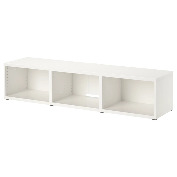 BESTÅ TV unit - white 70 7/8x15 3/4x15 "