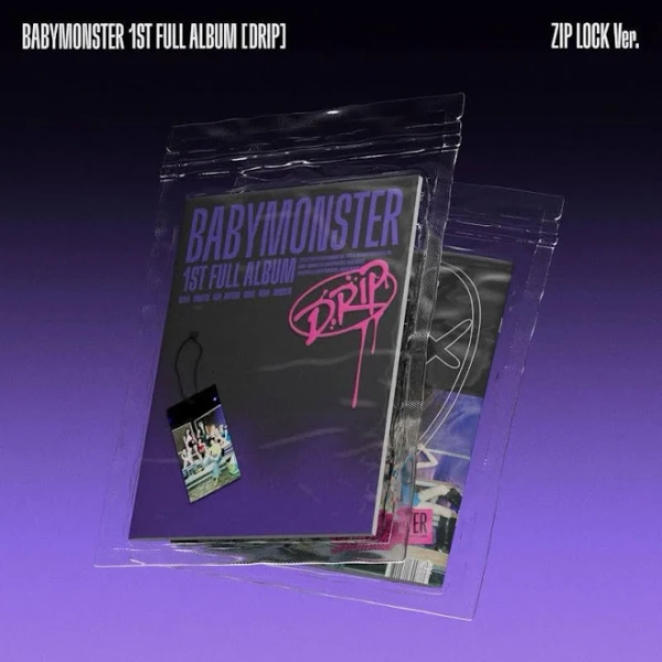 Babymonster DRIP Complete Production Limited Edition Zip Lock Ver.