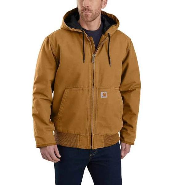 Carhartt Men's Washed Duck Insulated Active Jacket