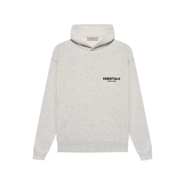 Fear of God Essentials Hoodie Light Oatmeal Size: XXS
