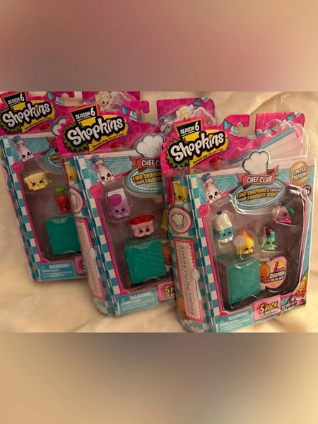 Shopkins Season 6 Chef Club 5-Pack - Lot of 3