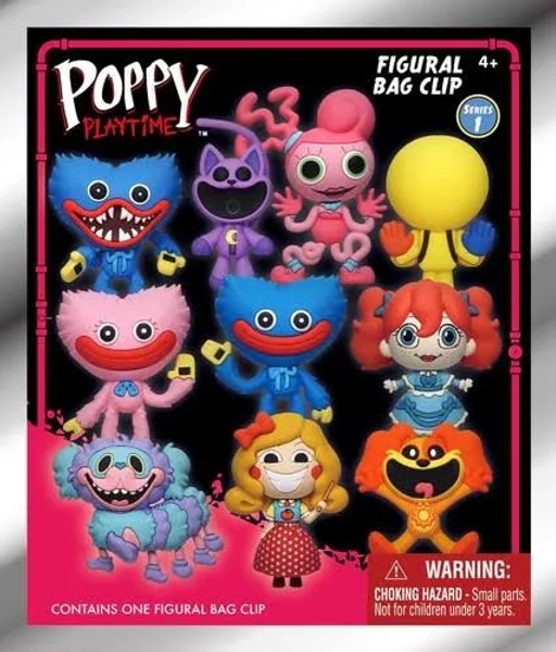 Monogram Poppy Playtime 3D Foam Bag Clip