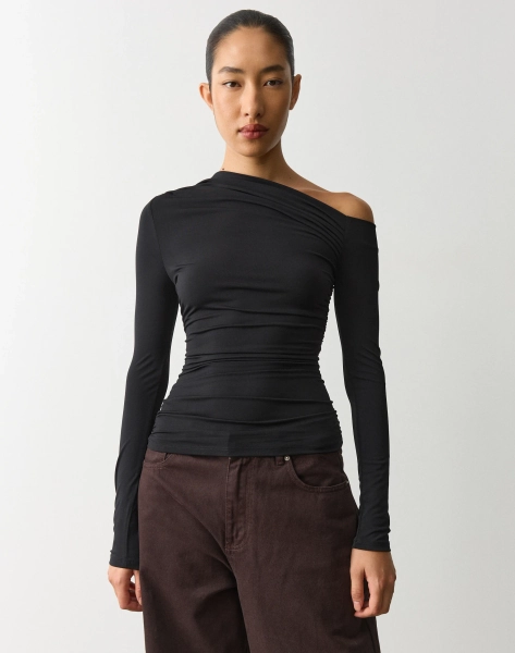 Asymmetrical Long Sleeve Top