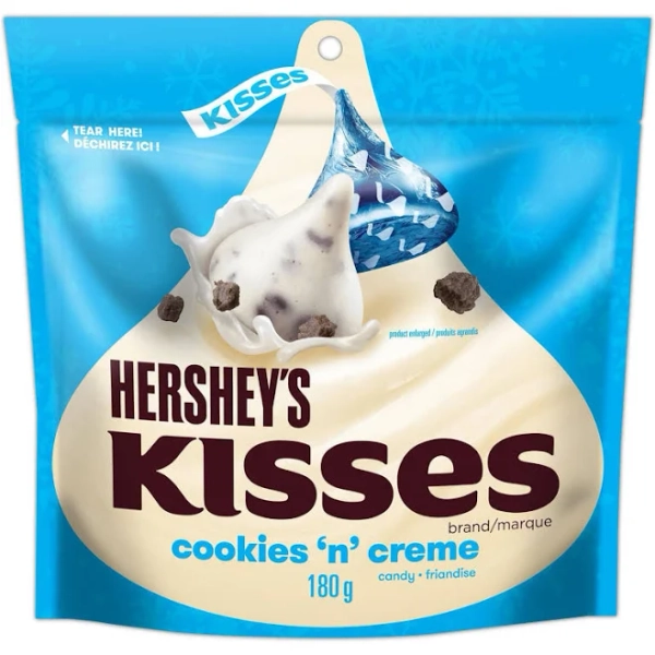 Hershey's Kisses Cookies N Creme Holiday Candy