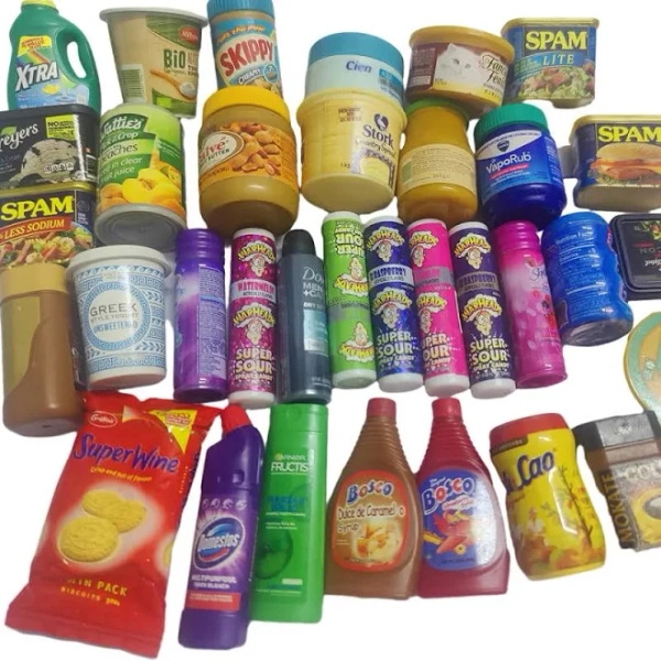 New Miniature Dollhouse Food 1/6 Scale Supermarket Daily Necessities for Doll Accessories | Scale