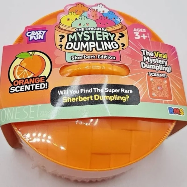 Five Below Crazy Fun RMS Mystery Dumpling Orange Scented Sherbert Edition - New Toys & Collectibles | Size: s