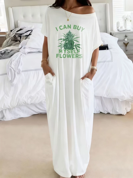 casual offtheshoulder floral print maxi dress perfect - Temu