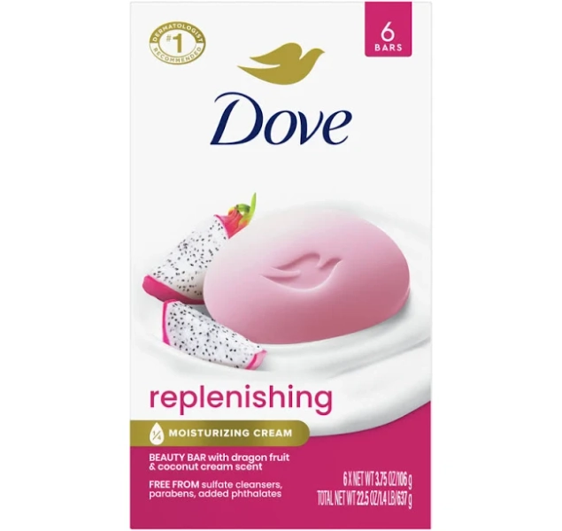 Dove Beauty Bar Soap Replenishing