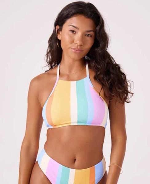 Roxy Go My Way High Neck Bikini Top