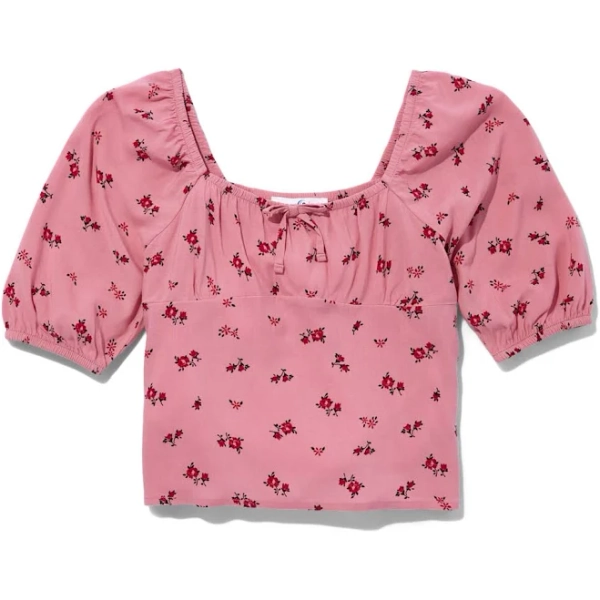 Sugar and Jade Tween Girls Puff Top