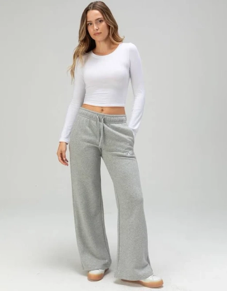 Nike Women's Wide Leg Fleece Pants