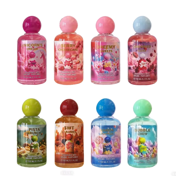 Gourmet Perfume Milk Cookies Caramel Pistachio Candy Strawberry Watermelon Sweet Warm Fruity Gourmet Scent Fragrance Mist
