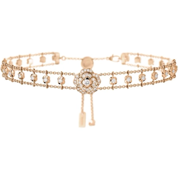CHANEL Bouton de Camélia Choker - J13847