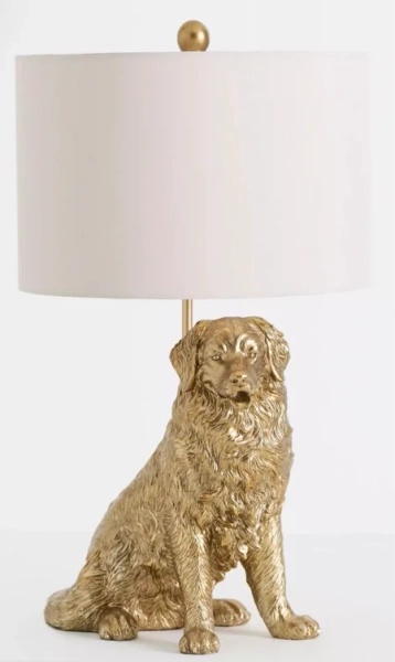 The Icon Table Lamp: Dog Edition
