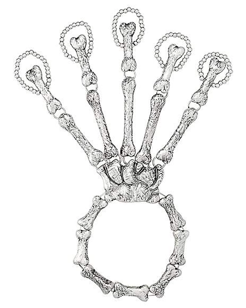 Skeleton Hand Chain Bracelet